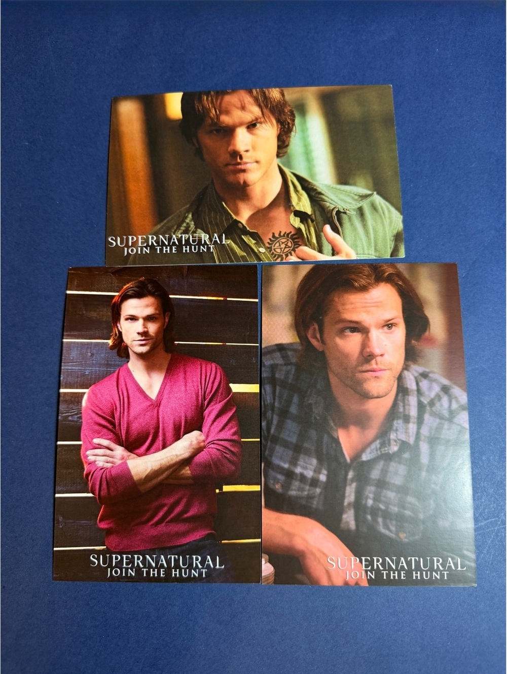 Postcard-Supernatural Sam Winchester. 3 Pack